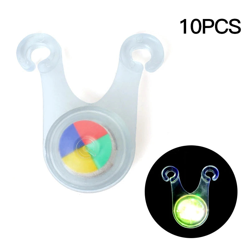 10PCS Waterproof LED Tent Rope Lights for Night Safety
