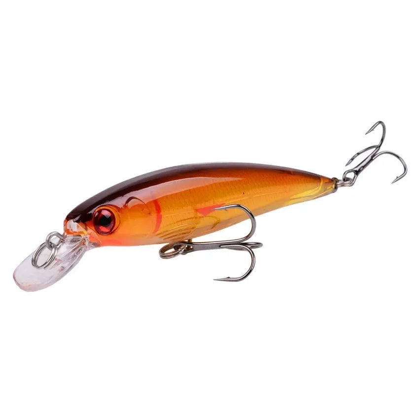 Laser Minnow Fishing Lure – 11CM 13G Hard Bait Crankbait for Freshwater & Saltwater
