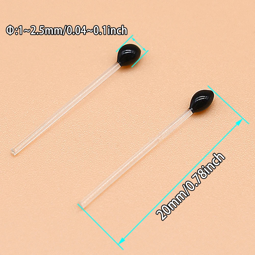 Crab Eyes 100PCS – Realistic Fly Tying Material for Saltwater
