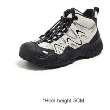 GOLDEN CAMEL Women's High-Top Hiking Shoes – Breathable Waterproof Outdoor Trainers