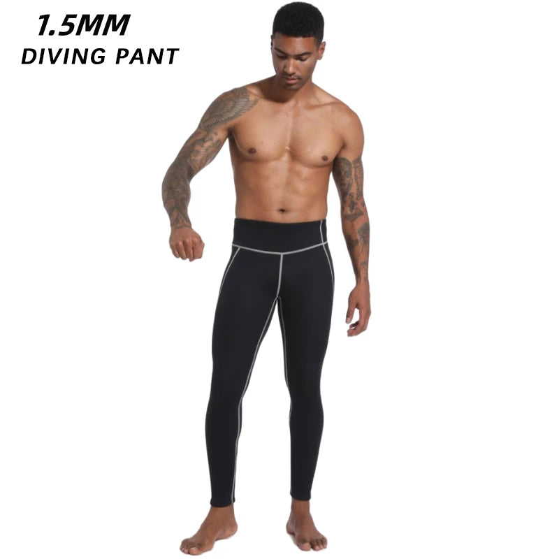 2-Piece Neoprene Wetsuit Set – 1.5mm/3mm Jacket & Pants