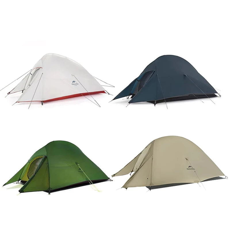 NATUREHIKE Cloud Up 2 Ultralight Waterproof Trekking Tent for Two-Person Camping & Hiking