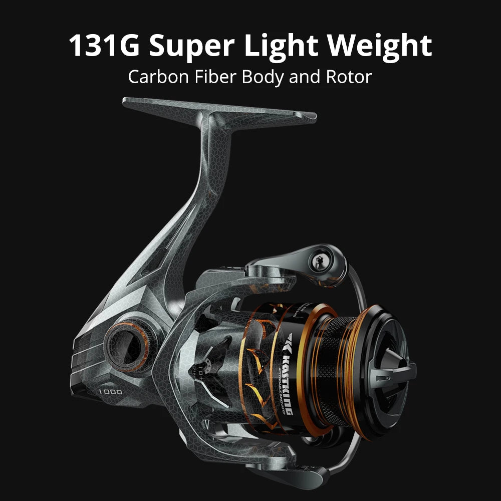 Ultralight Finesse Spinning Reel – 131g with 4.5kg Drag
