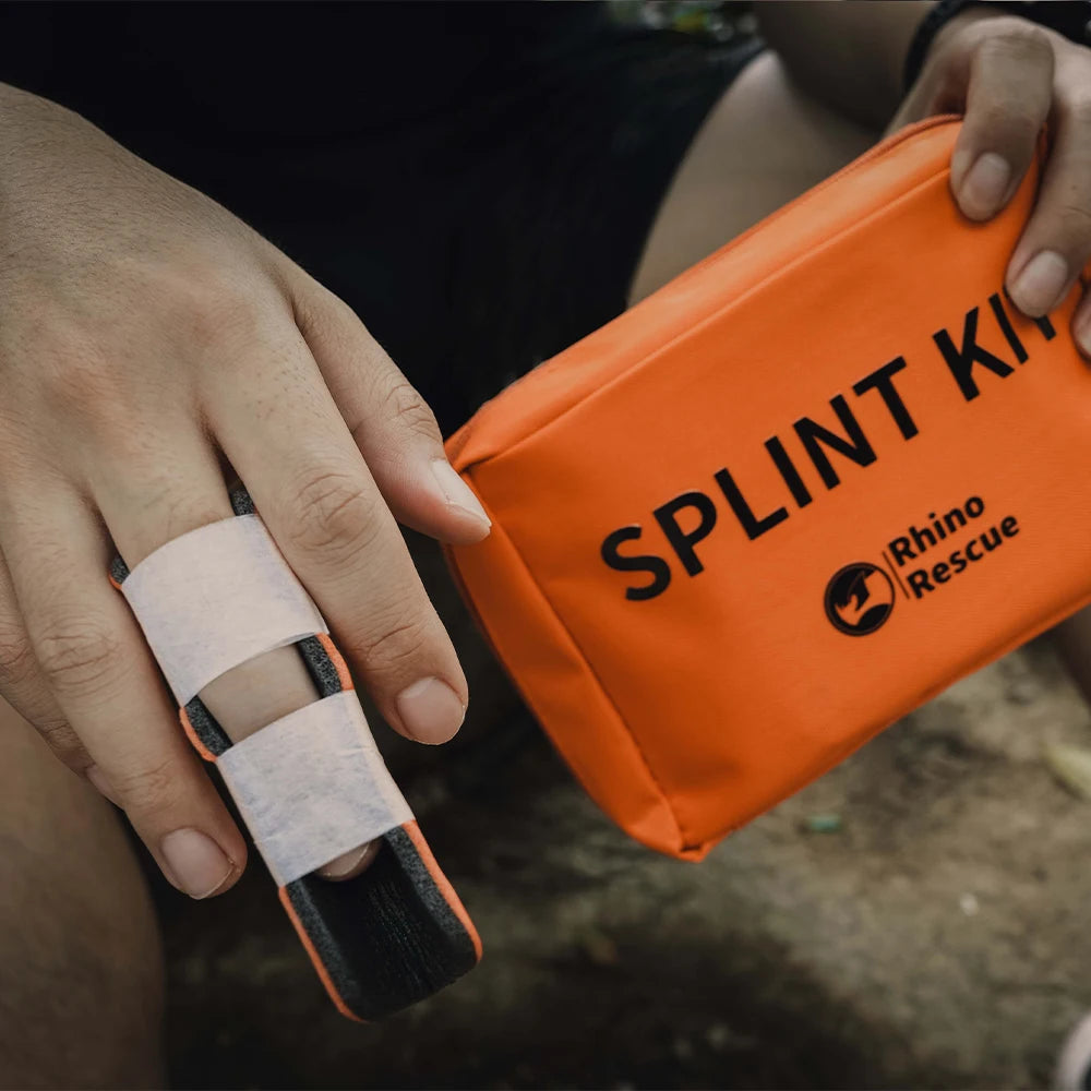 RHINO RESCUE SPLINT KIT – REUSABLE SURVIVAL COMBAT FIRST AID MEDICAL TACTICAL FIELD KIT