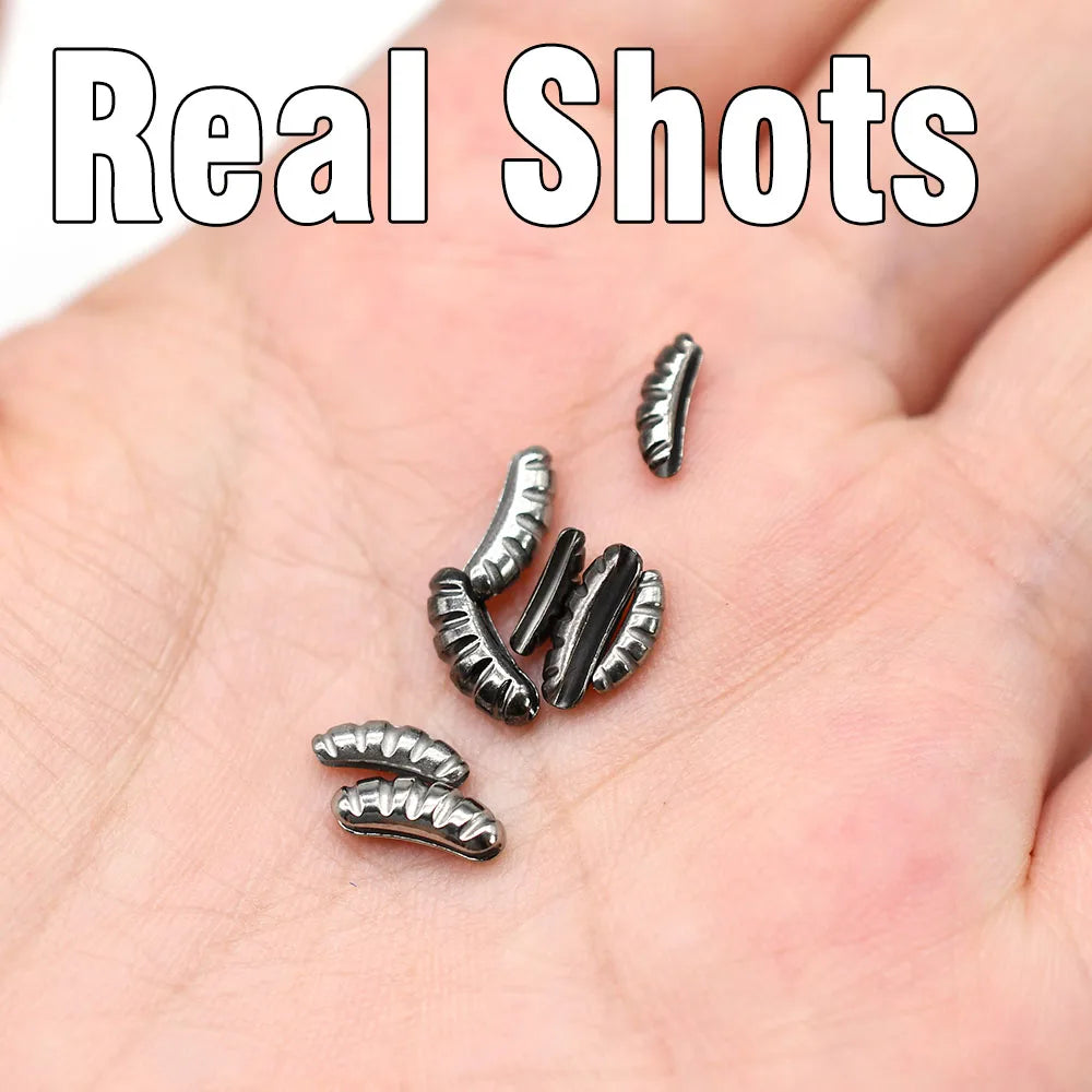 Heavy Tungsten Nymph Bodies 10PCS – Ribbed Fly Tying Weights