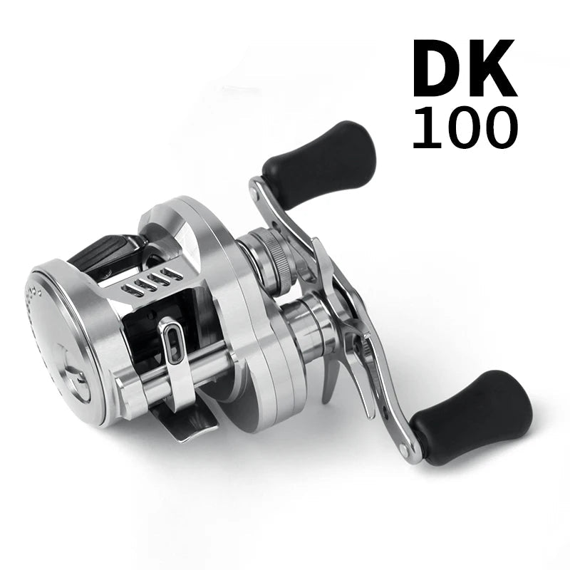DK100/150 Baitcasting Reel – 12+1BB, Magnetic Brake, 7kg Drag