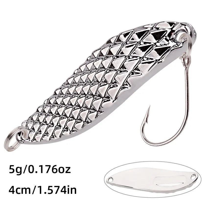 5/7/10/15/20G Metal Spinner Spoon Fishing Lure for Seawater Fishing