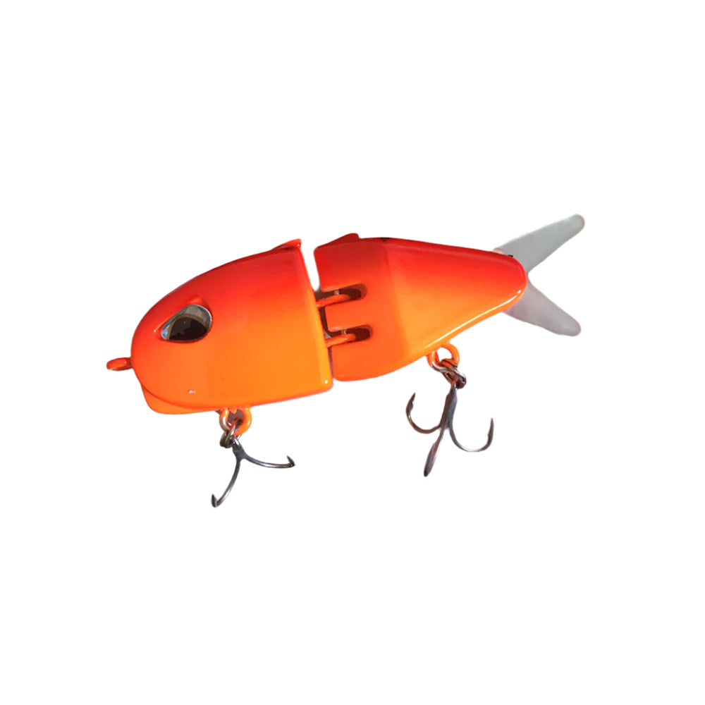 Slow Sinking Swimbait Jointed Bait with 3D Eyes & PVC Material for Predator Fishing