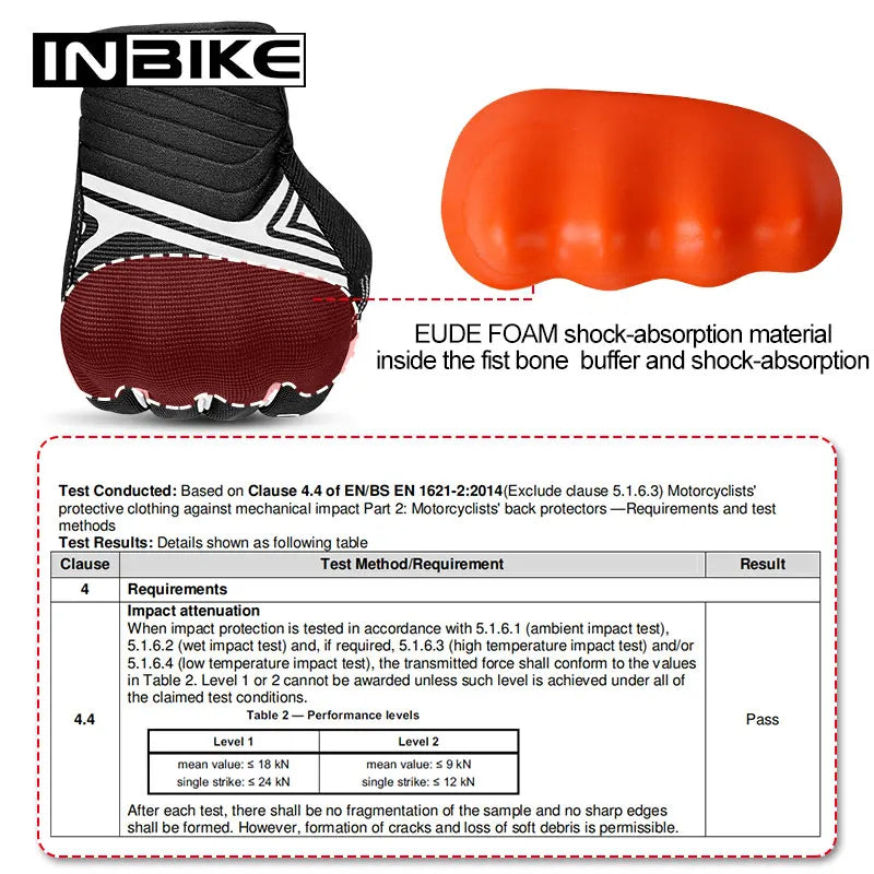 Winter Motorcycle Gloves with Touchscreen and Hard Shell Grip