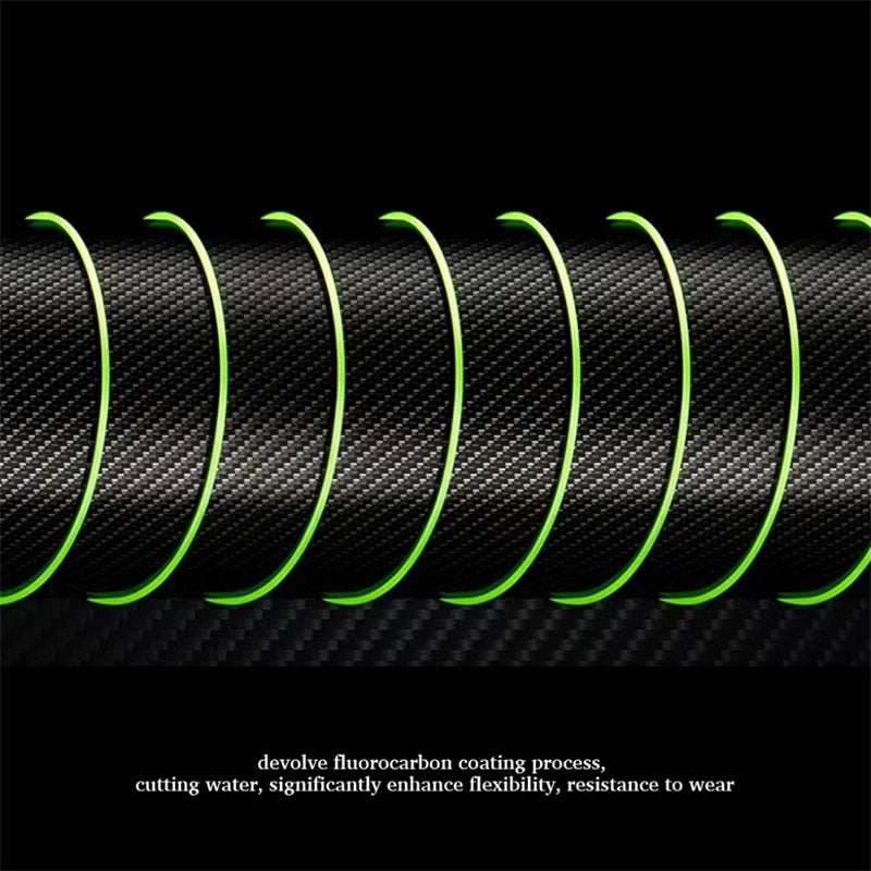 500M/1000M Nylon Fishing Line – Super Strong Japanese Monofilament with Fluorocarbon Coating