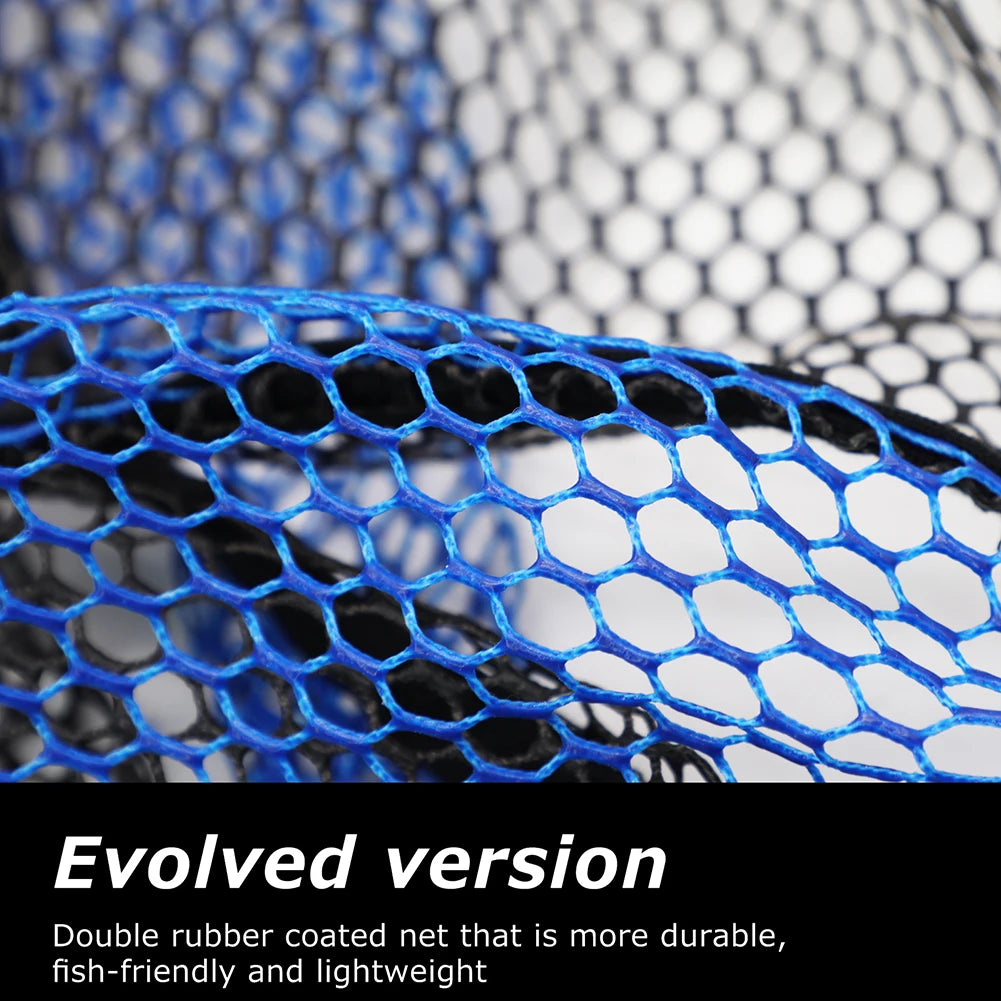 Folding Rubber Fishing Net – Lightweight Dip Head Design