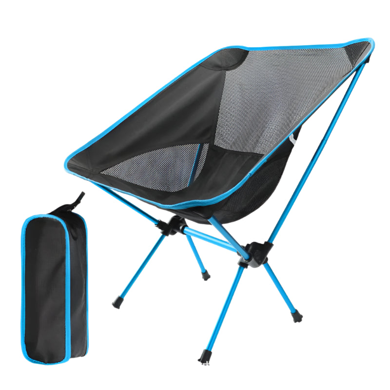 Ultralight Folding Moon Chair – Portable Beach, Fishing & Camping Seat