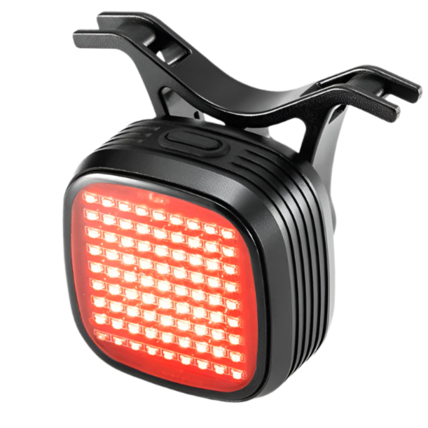 Smart Brake-Sensing USB Rear Bike Light with 12 Modes IPX6