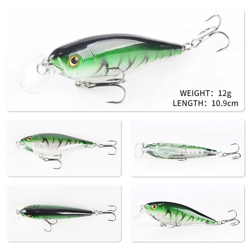 Bait Minnow Lure – Remote Floating Water Sound Beads Laser Bait