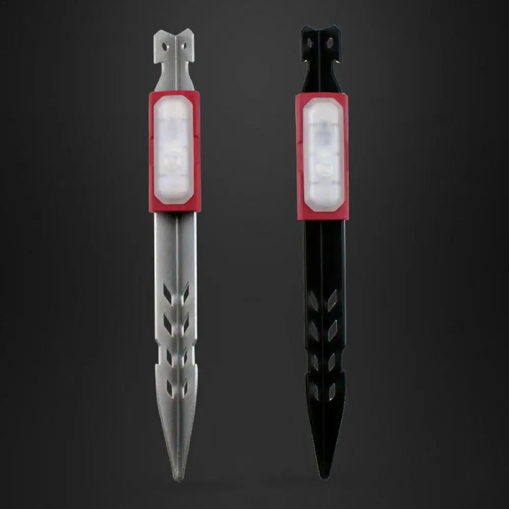 LED Tent Pegs with Lights – Waterproof Stakes for Night Safety