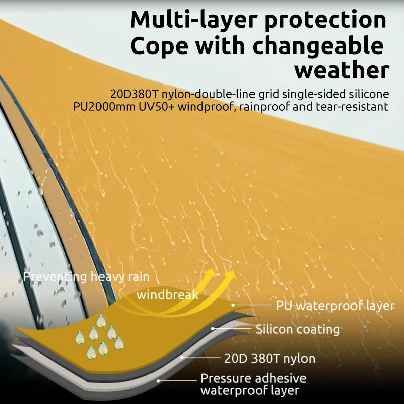 BLACKDEER Ultralight Boat Solo Tent Pro – Waterproof Tarp Tent