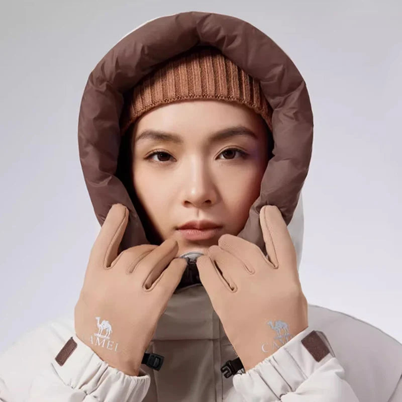 GOLDEN CAMEL Outdoor Down Jacket Waterproof Windproof Thermal Winter Coat