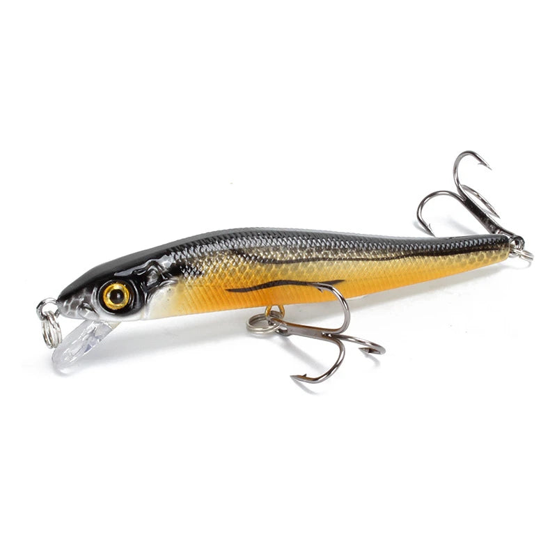 Minnow Crankbait Lure – 8.5cm Wobbler with 3D Eyes