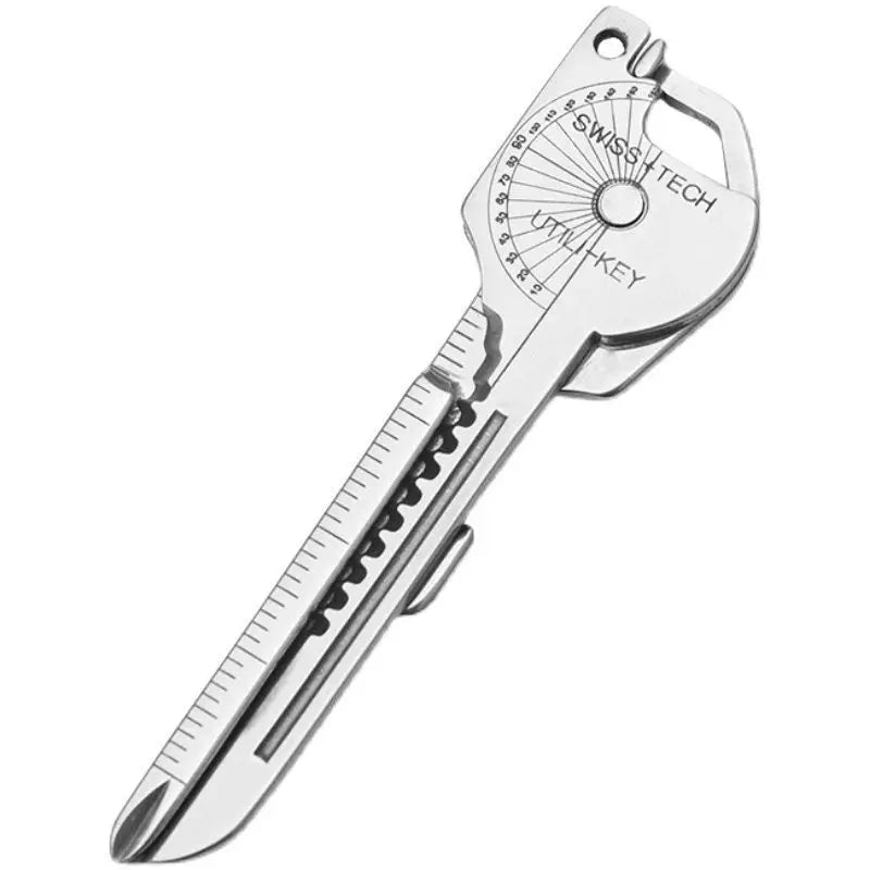 8-in-1 Multi-Function Folding Tool Keychain – Screwdriver, Opener & Pocket Plier