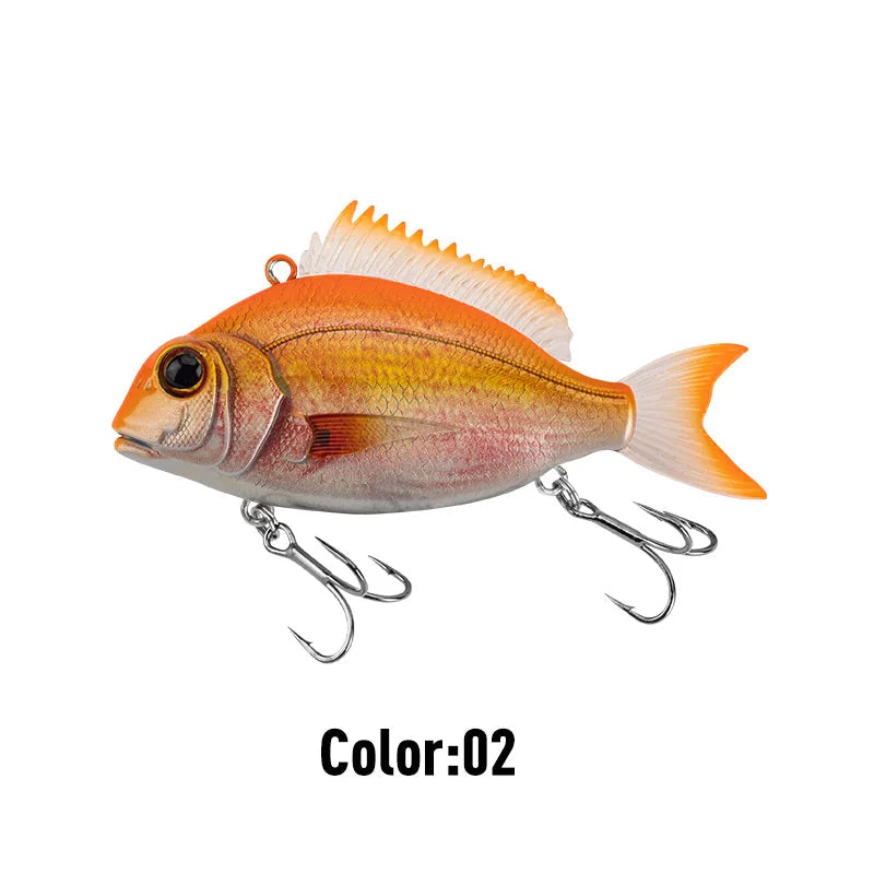 11/24/30G VIB Soft Swimbait – Dynamic Vibration Sinking Sea Fishing Baits