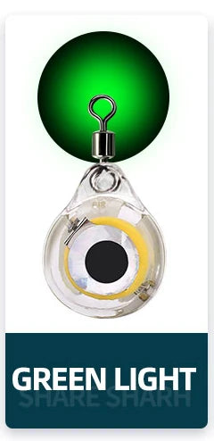 Mini Eye-Shaped LED Lure Light for Salt and Freshwater Use