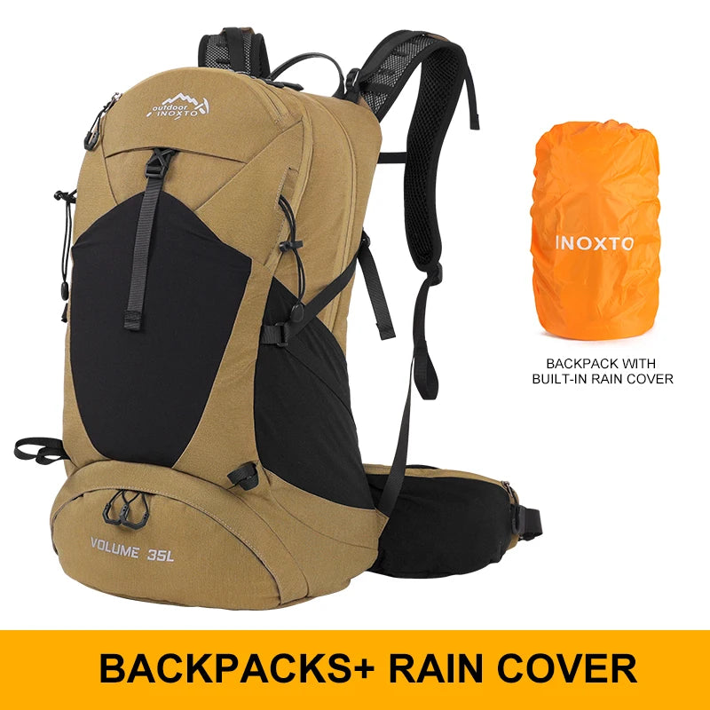 OUTDOOR INOXTO 35L Waterproof Mountaineering Backpack for Hiking & Camping