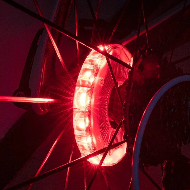 Smart RGB Bicycle Wheel Light with Vibration Sensor – USB