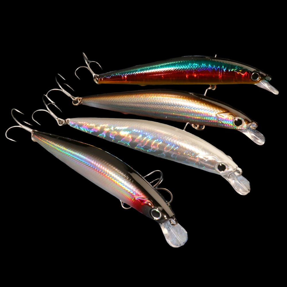GOBAIT Suspended Minnow Fishing Lure 10g/13g Magnetic Boost Jerkbait with 3D Eyes & Treble Hooks