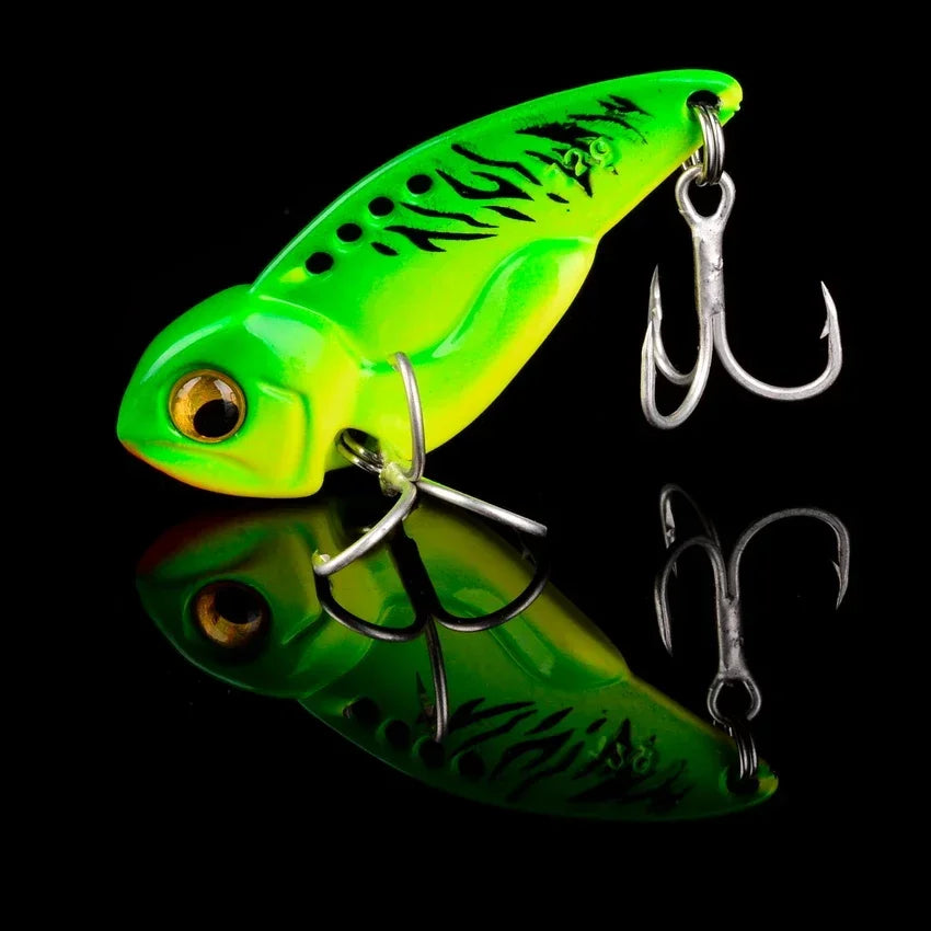 Metal Vib Fishing Lure – Sinking Vibration Spoon Spinner Bait