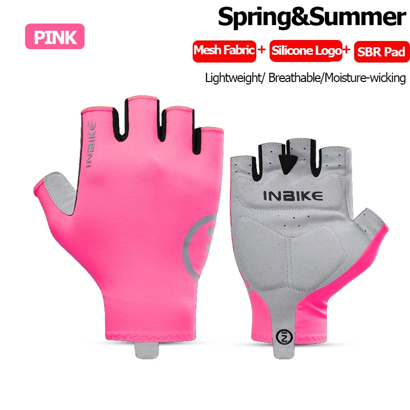 Full Finger Fleece Cycling Gloves with Gel Grip and Touchscreen