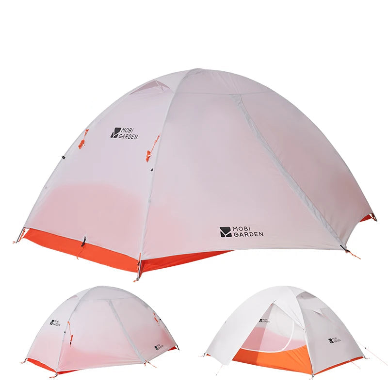 Ultralight Tent for 1-3 Person Camping – Waterproof, Windproof, Backpack Tent