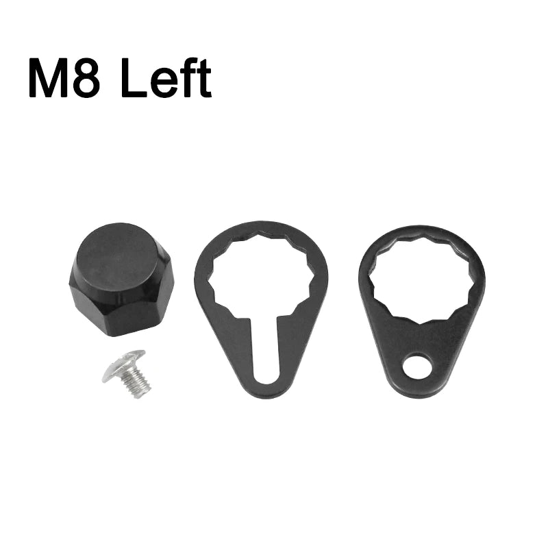Crank Nut Screw with Plate – For Shimano, Daiwa & ABU Baitcasting Reels