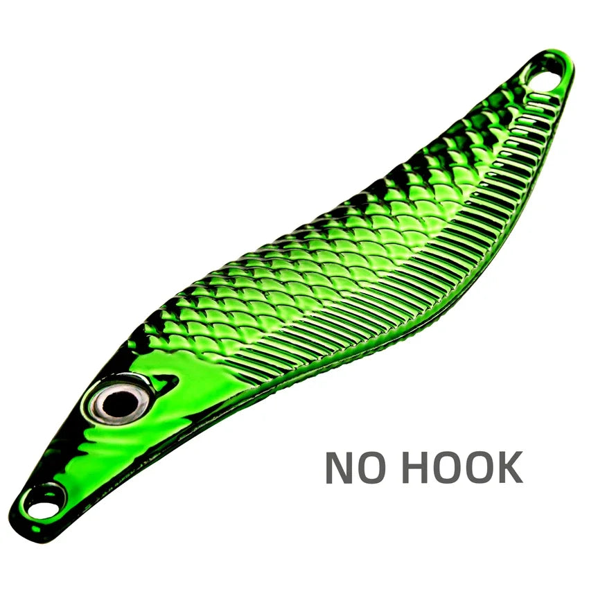 Metal VIB Leech Spinner Spoon Lure – Sinking Fishing Bait