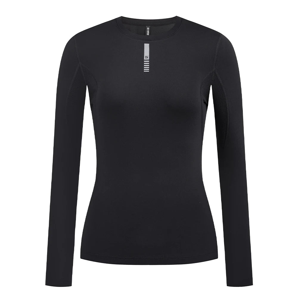 UNCYC Women's Thermal Cycling Base Layer – Fleece Long Sleeve Undershirt for Outdoor Sports