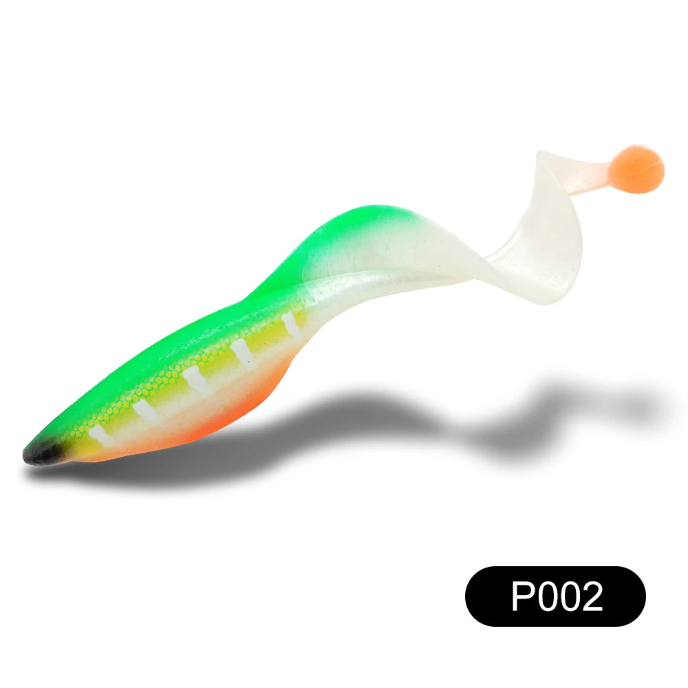 150MM Dragon Grub Soft Bait – Scented Wiggling Tail Lure for Snapper, Kingfish & Trout