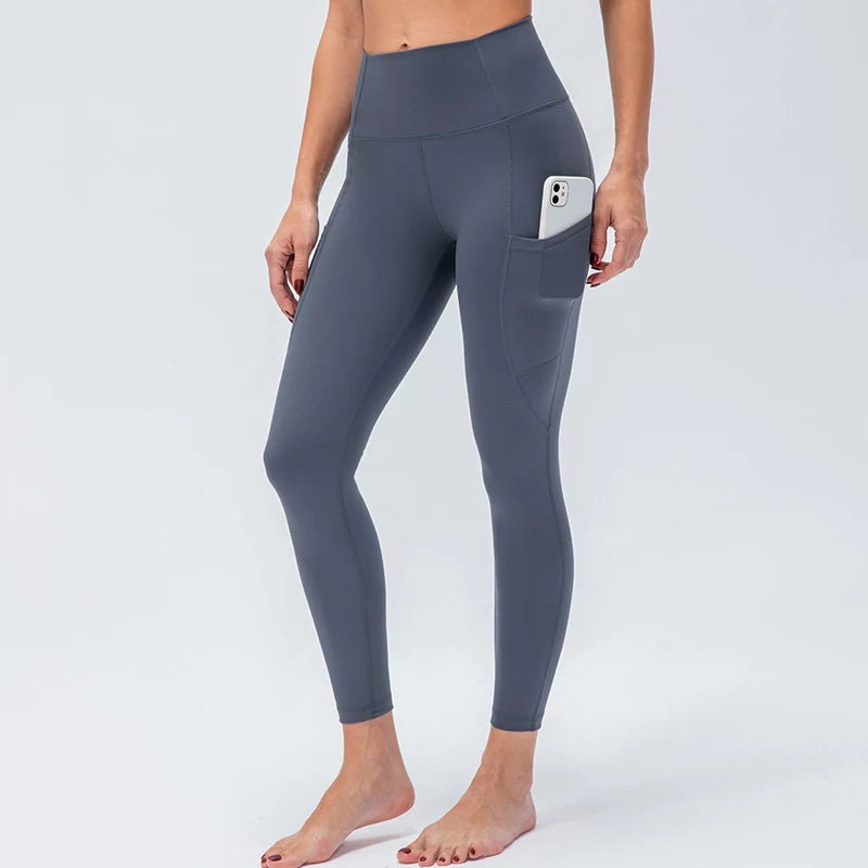 Camouflage High-Waist Yoga Leggings – Hip-Lifting Fitness Trousers for Women