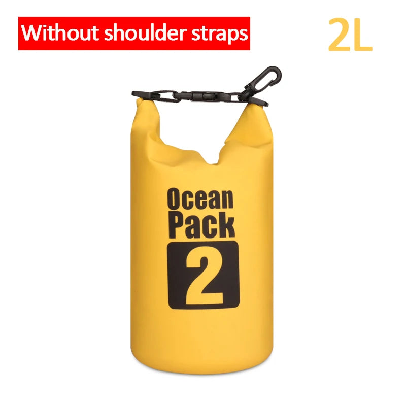 Outdoor PVC Waterproof Dry Bag – 5L, 10L, 20L, 30L Waterproof Backpack for Water Sports