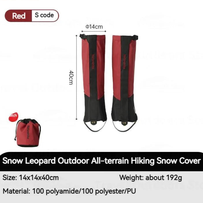 NATUREHIKE Leg Gaiters - Waterproof & Durable Protection for Hiking, Camping & Fishing Adventures
