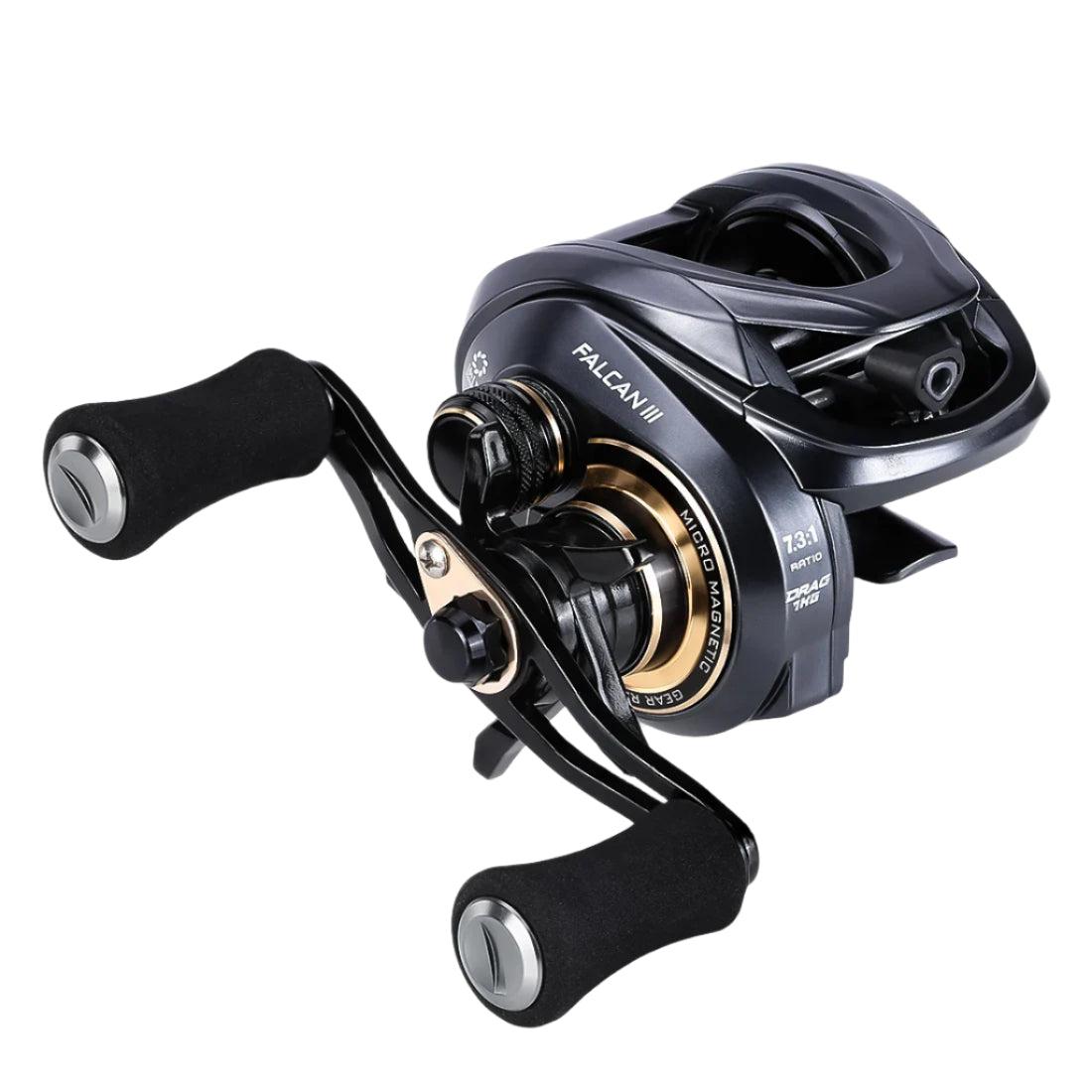 High-Speed Baitcasting Reel – 7.3:1/8.1:1 Gear, 7kg Max Drag