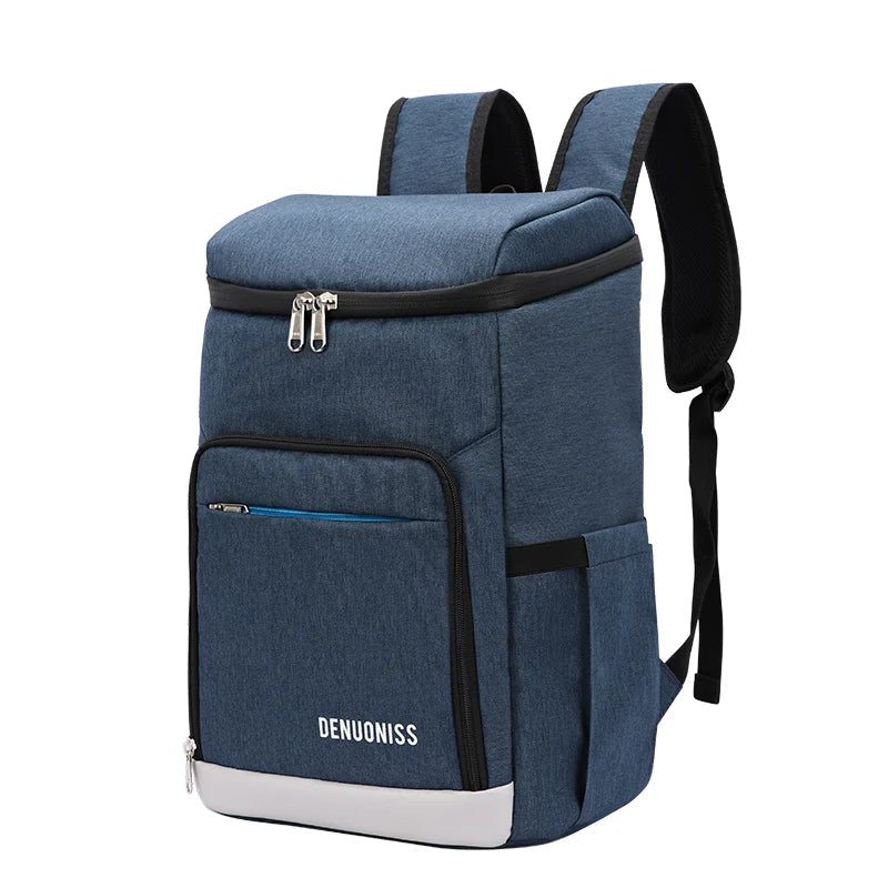 Insulated Waterproof Cooler Backpack with Bottle Opener 43cm