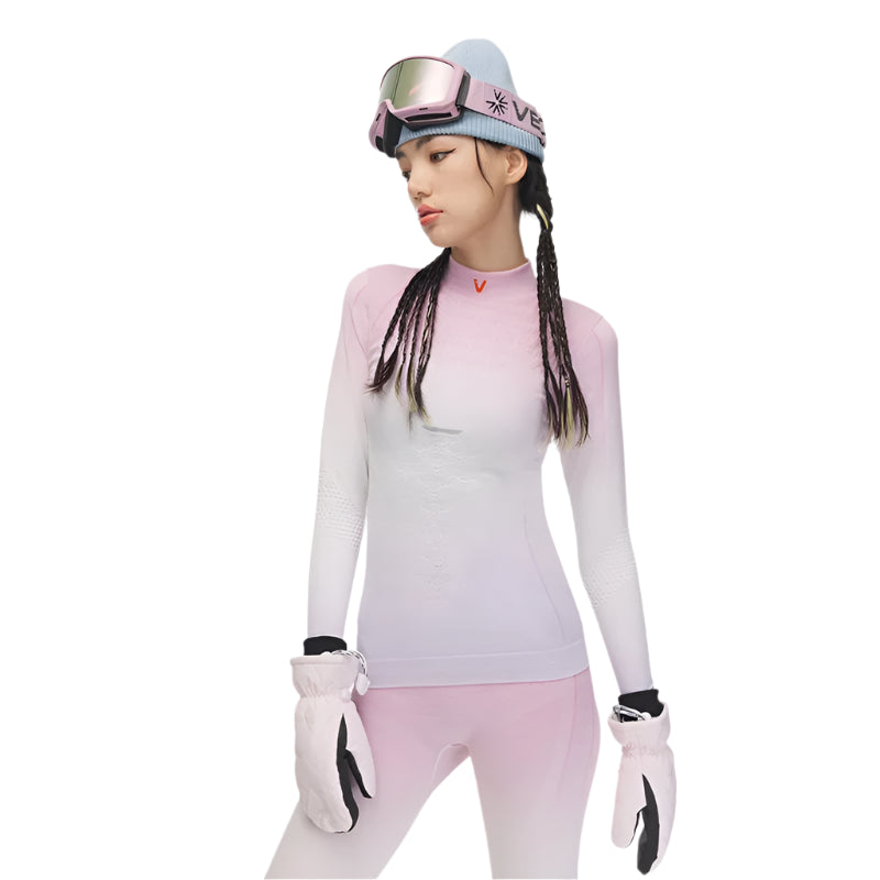 VECTOR Women's Thermal Base Layer Set – Quick Dry Fleece Underwear for Outdoor Sports & Camping