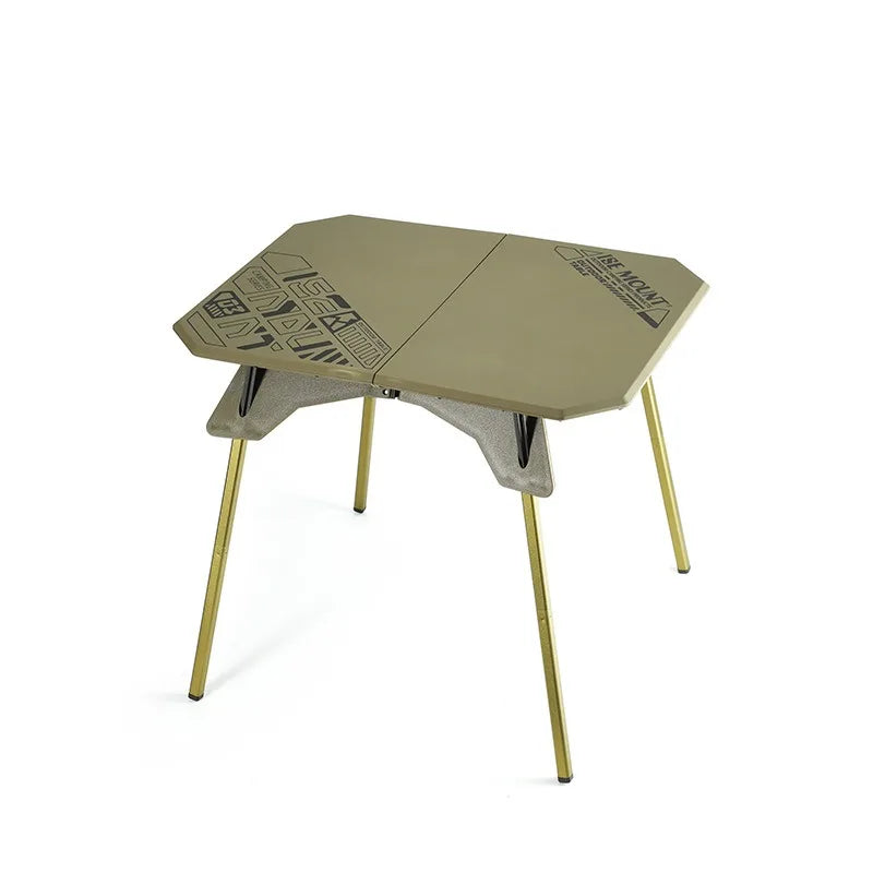 Folding Camping Table – Adjustable Height with Carry Bag