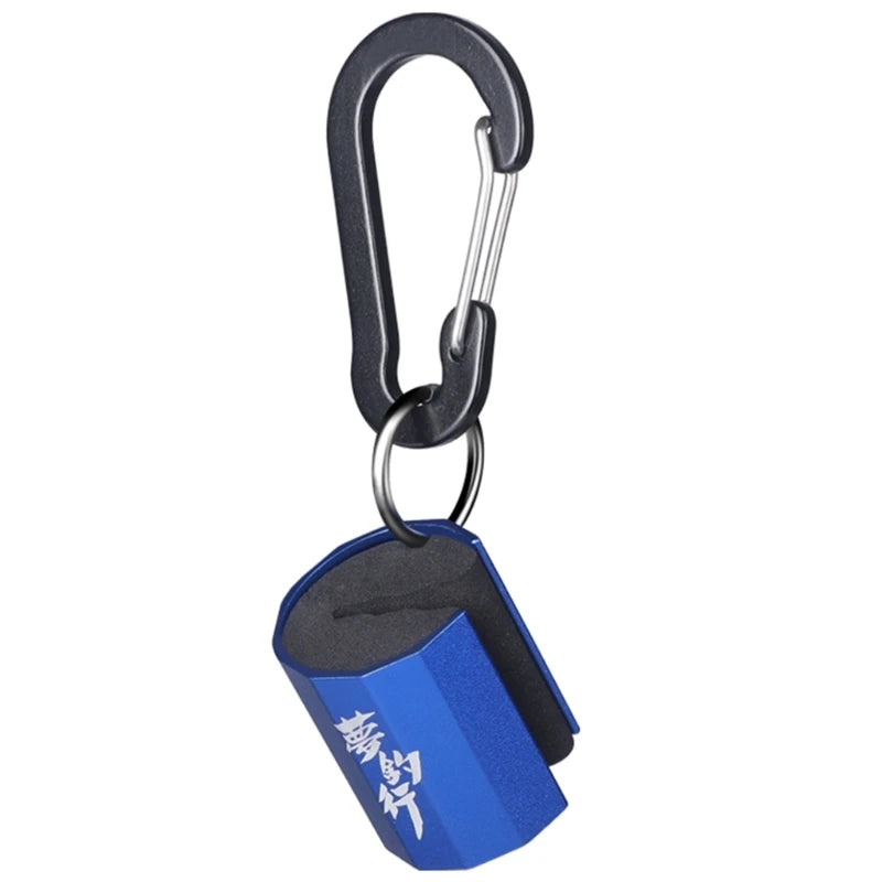 Waist Belt Fishing Rod Holder Clip with EVA Grip Support