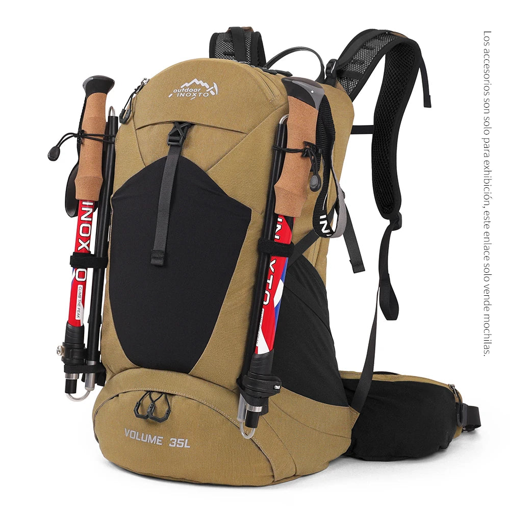 OUTDOOR INOXTO 35L Waterproof Mountaineering Backpack for Hiking & Camping
