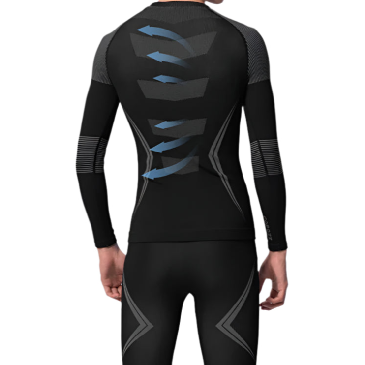 COPOZZ Ski Thermal Underwear Set – Quick Dry, Breathable Base Layer for Men & Women