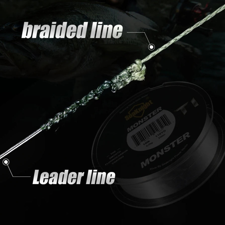 SEAKNIGHT TriPoseidon 4-Strand 300M PE Braided Fishing Line – Strong & Smooth Multifilament Line
