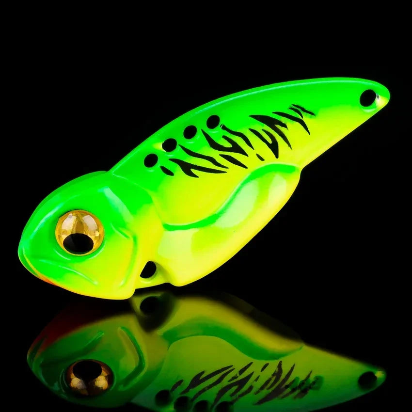 Metal Vib Fishing Lure – Sinking Vibration Spoon Spinner Bait