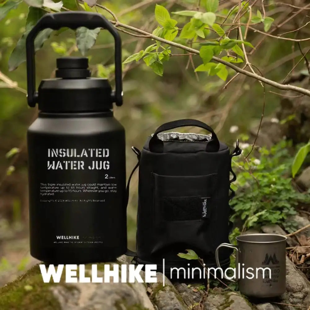 2L Stainless Steel Insulated Water Bottle – Hot or Cold