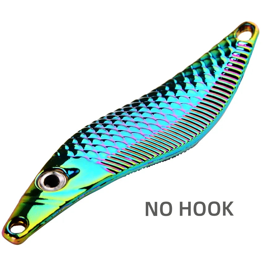 Metal VIB Leech Spinner Spoon Lure – Sinking Fishing Bait