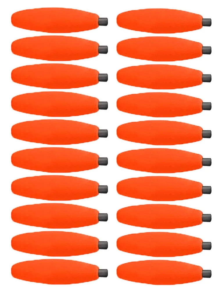 10PCS Fishing Peg Floats – High-Buoyancy Foam Cigar Slip Bobbers for Trout